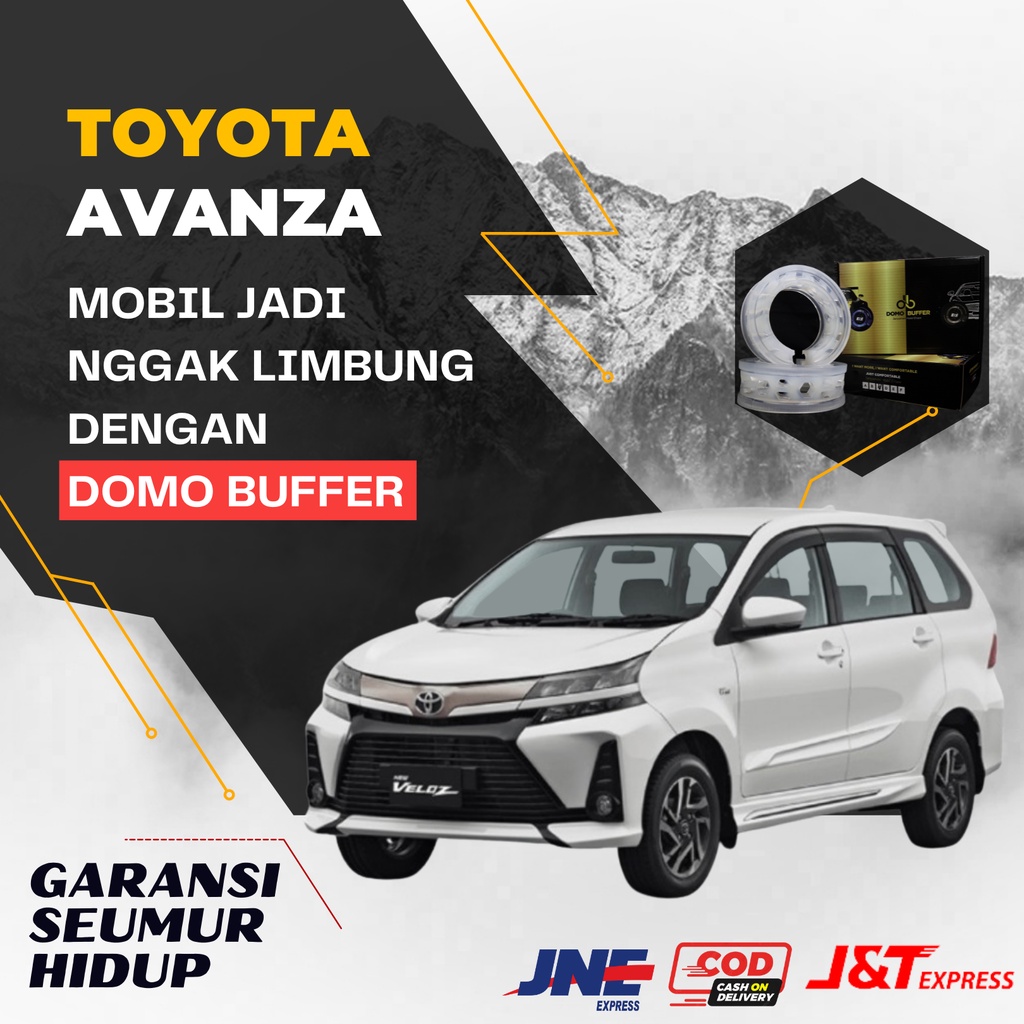 SPRING BUFFER DAMPER STABILIZER PEREDAM GUNCANGAN DOMO BUFFER MOBIL TOYOTA AVANZA DAMPER SHOCK MOBIL