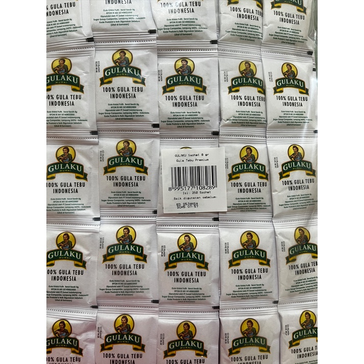 Gulaku Sachet Putih 8gr x 250sachet