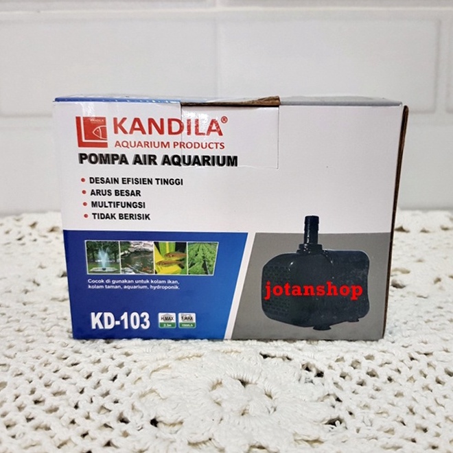 KANDILA KD103 KD 103 FILTER POMPA AIR CELUP KOLAM IKAN AQUARIUM HIDROPONIK