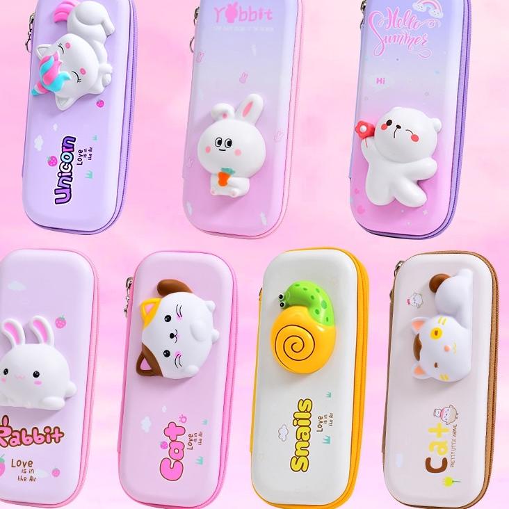 

Ready Baru Kotak Pensil Squisy / Kotak Pensil Anak Hard Case
