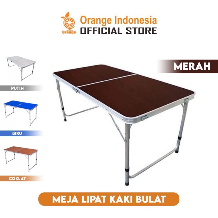 Meja Kerja Lipat Meja Koper Portable Meja Kaki Kotak dan meja kaki bulat WHFURNITURE