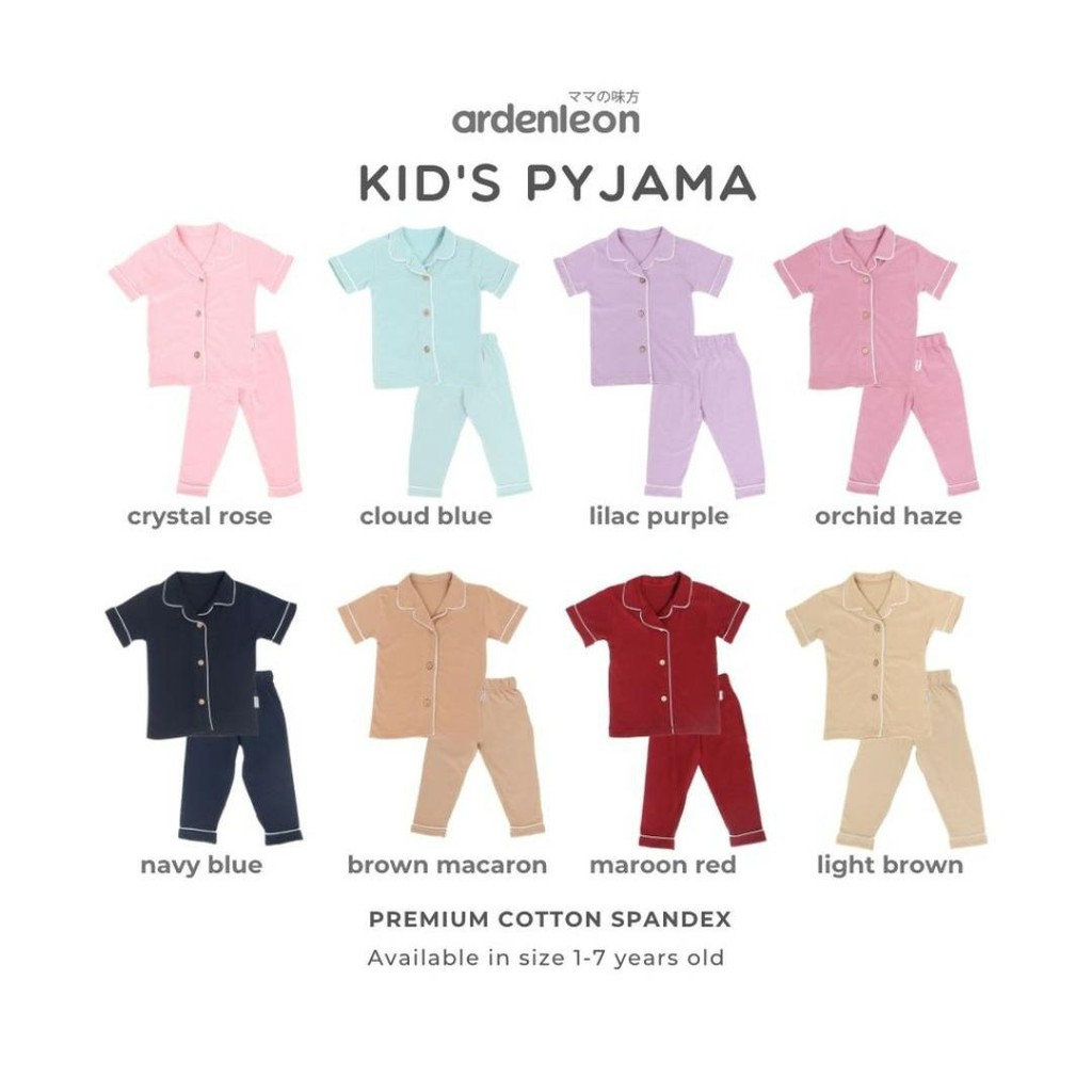 ARDENLEON KIDS PIYAMA / PIYAMA ANAK