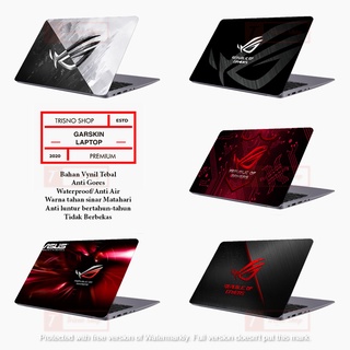 Stiker Laptop | Garskin Laptop | Asus ROG + Laminasi