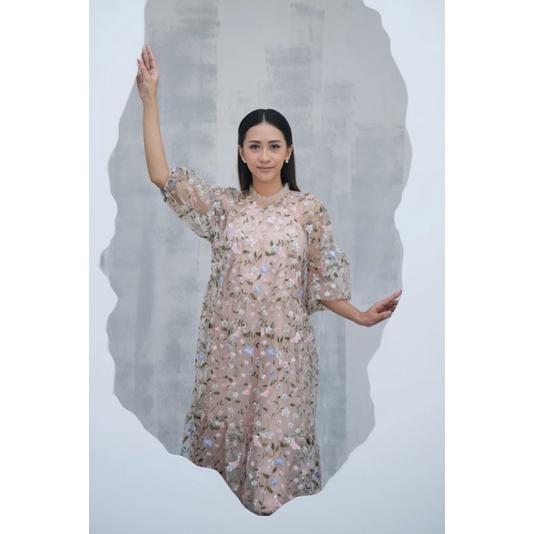 Amenna Dress / baju lebaran /baju pesta