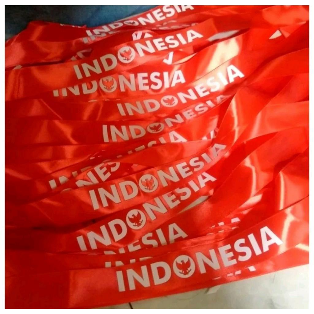 Ikat Kepala Merah Indonesia / SupporterTimnas Perayaan HUT kemerdekaan