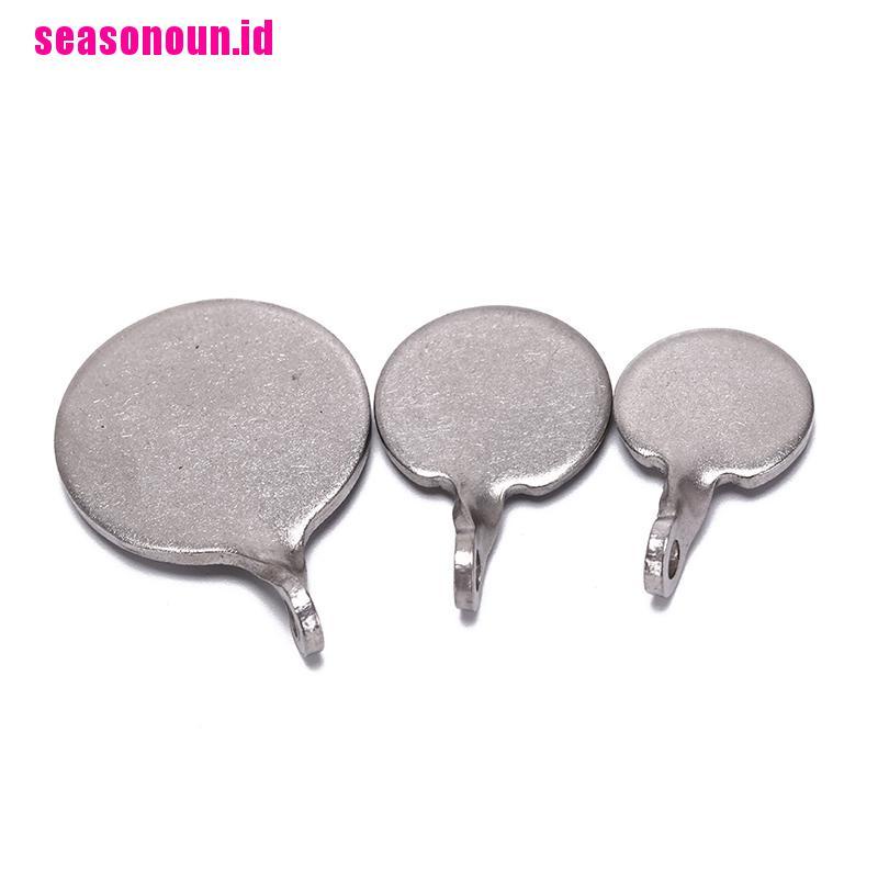 (seasonoun) 6pcs target Tembak Bahan stainless steel Untuk Berburu