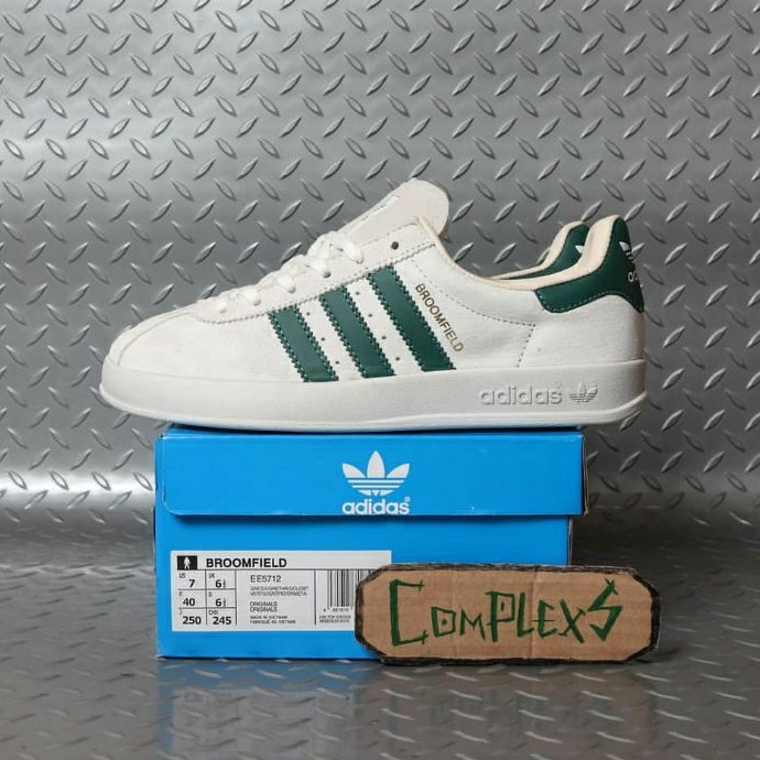 ADIDAS BROOMFIELD WHITE GREEN RAW