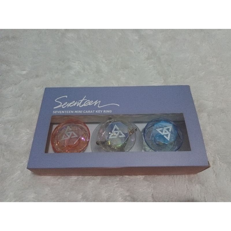 SEVENTEEN MINI CARAT KEYRING SET