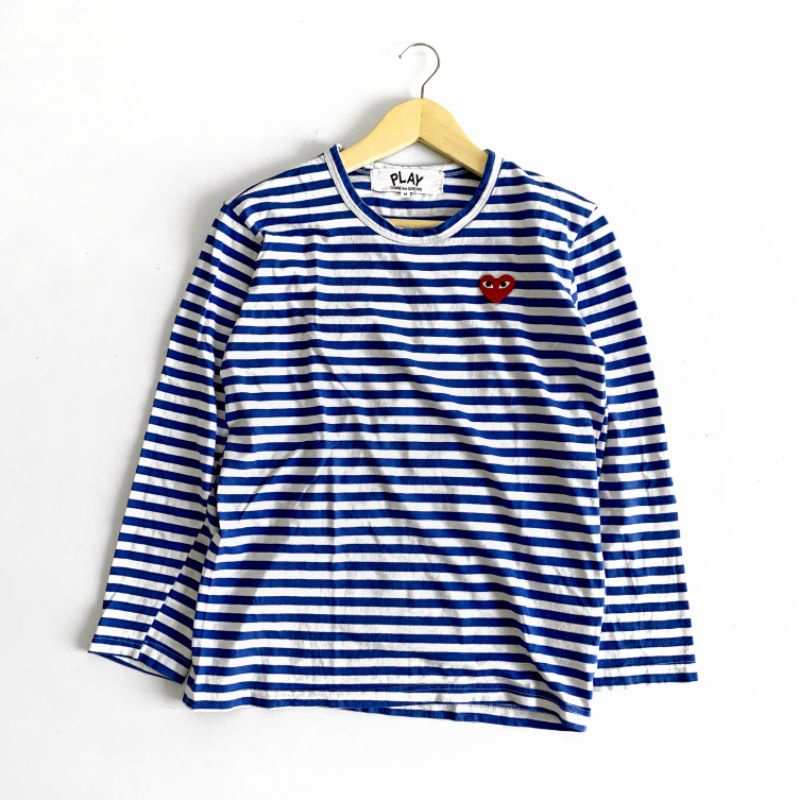 Preloved Kaos Salur Play CDG Used Second Pl Bekas