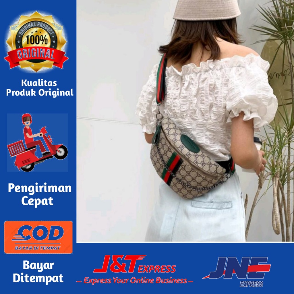 Waistbag / Tas Pinggang Selempang Wanita Fashion JEDAR