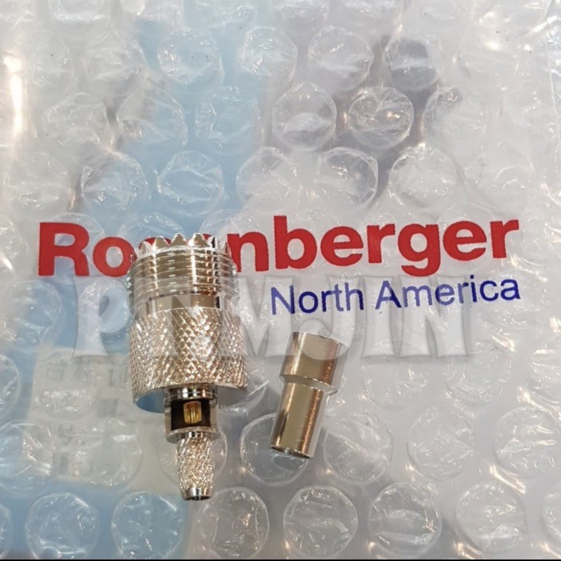 UHF Female Crimp Rg58 opensky Rosenberger