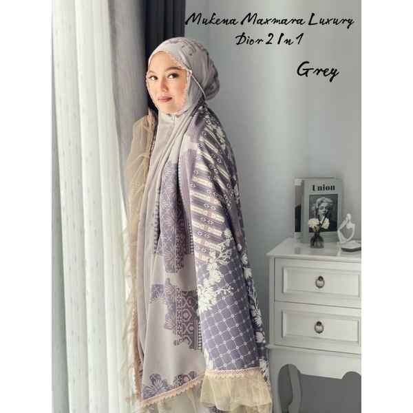 [COD] Mukena Hantaran  Maxmara Luxury 2 In 1 Dewasa Jumbo