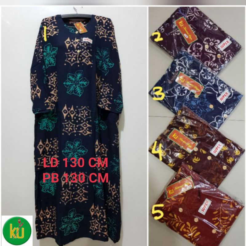 LONGDRES JUMBO KENCANA UNGU ORIGINAL LABEL COKLAT (T1J2) COD Busui Friendly Jumbo Original Gamis Gam
