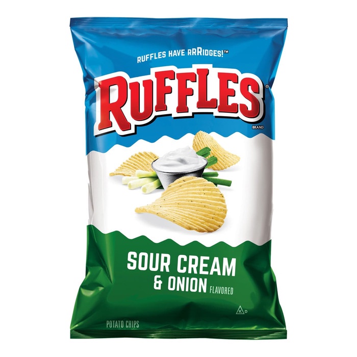 

MURAH Ruffles Potato Chips - Sour Cream & Onion 184g