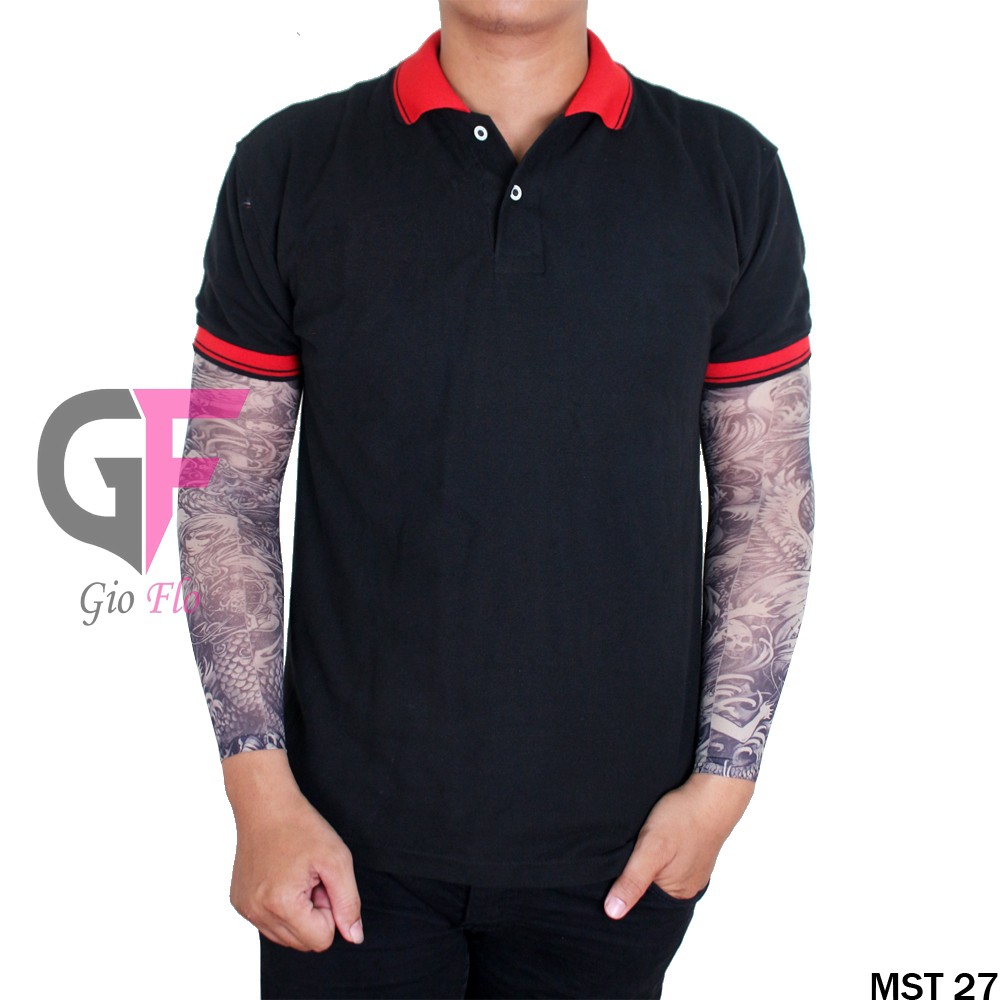 GIOFLO Arm Sleeve Manset Tato Full Collor Tattoo Sleeves Manset / MST 27