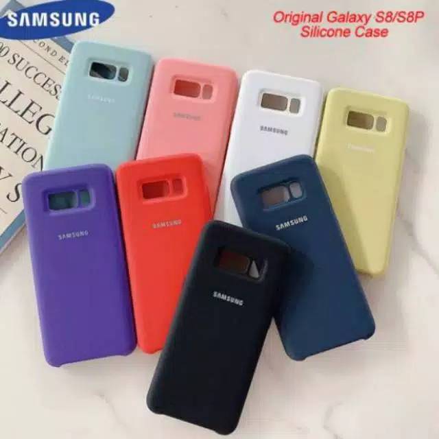 VV Silicone Cover Samsung Galaxy S8 plus S8Plus S8+ Original Silikon Softcase Soft case
