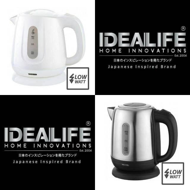IDEALIFE TEKO LISTRIK IL 118 NEW PRODUK LOW WATT PRODUK TERBARU