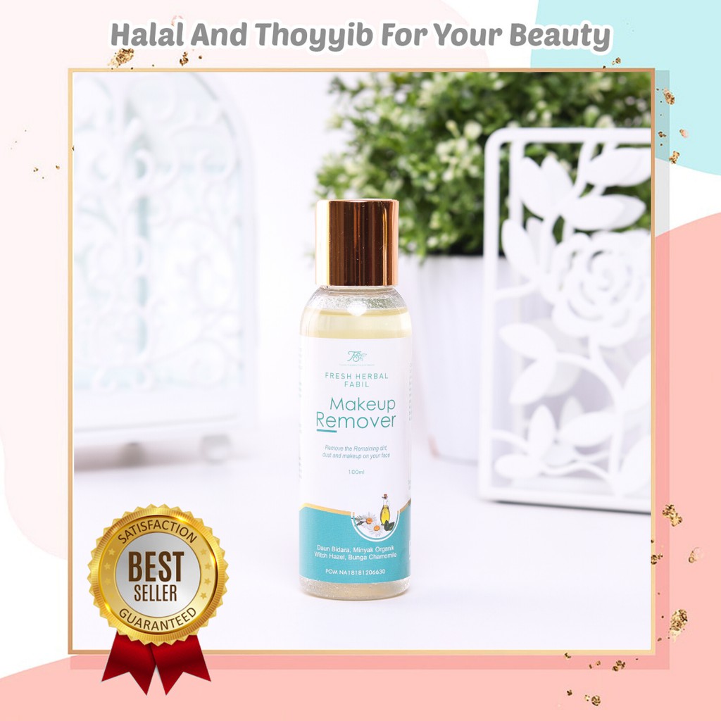 FABIL SKIN MAKE UP REMOVER - kosmetik herbal alami dengan 8 authentic sunnah