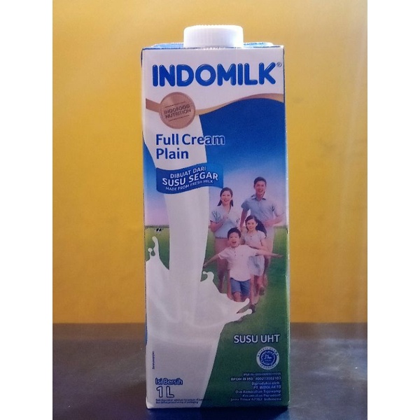 

Susu UHT Indomilk Full Cream Plain - 950ml