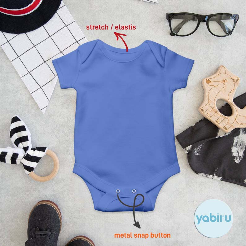 Jumper Bayi Jumpsuit Newborn Polos Bahan Halus