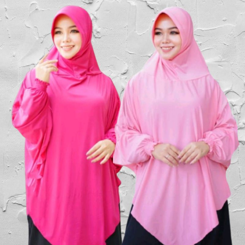 Bergo Hijab Jilbab Lengan Panjang Instant Fatimah Jilbab Hijab Bergo