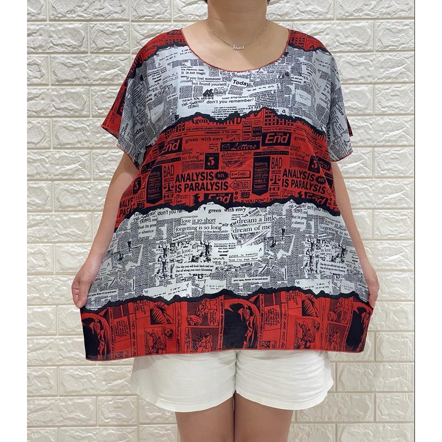 BAJU BALI SUPER JUMBO FIT TO XXXXL SJ/D REAL PICT
