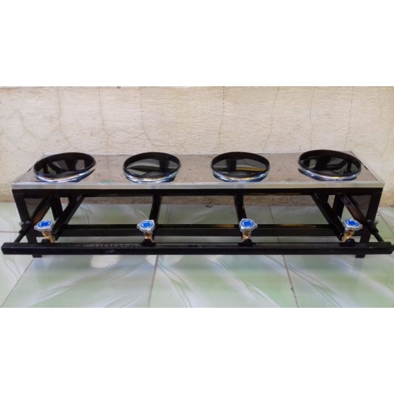 Kompor serabi 4 tungku 4 keran