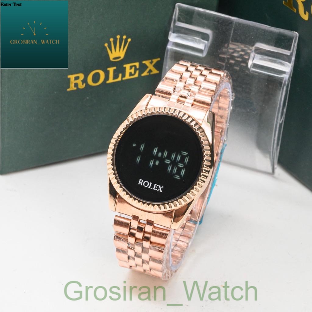 JAM TANGAN PRIA TERBARU 2021 TOUCH WATCH LED WATCH DIGITAL RLX-45 [G_W]