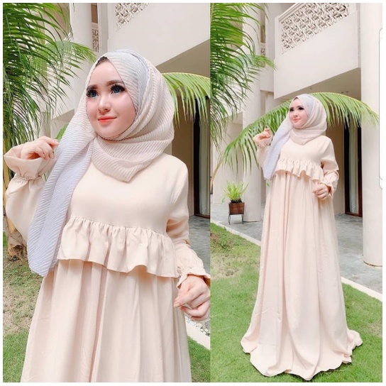 SAUKI DRESS / Khenca Dress | Baju Gamis Remaja - KJ