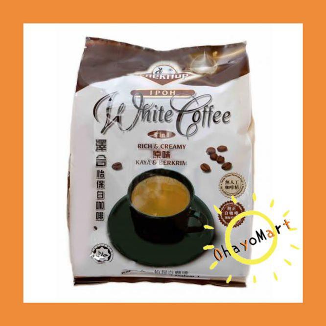 

9M75 Chekhup 3In1 / Chek Hup Original/ White Coffee/ Instant Coffee 600G Ew6K