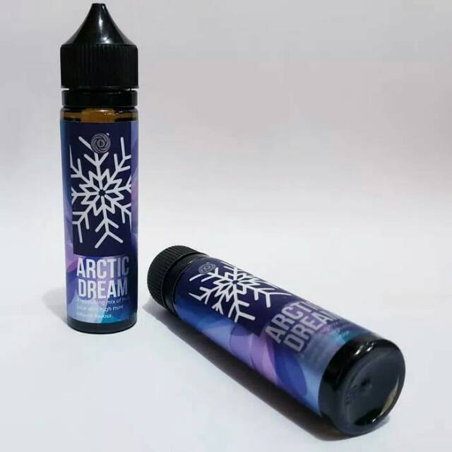 E Juice Liquid Vape Arctic Dream Rasa Anggur Mint Dingin Shopee