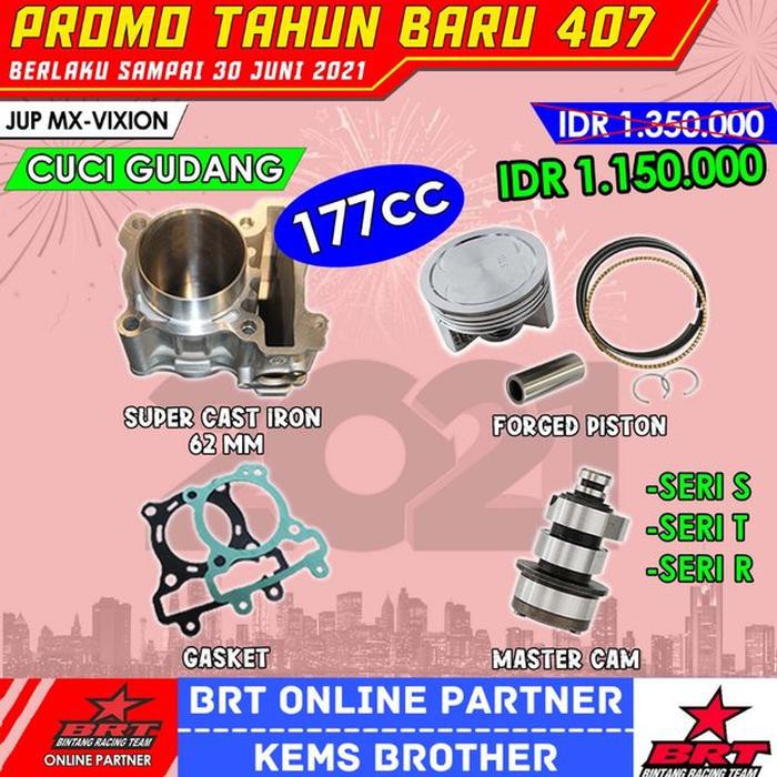 BLOK MX VIXION BRT 62mm CUCI GUDANG