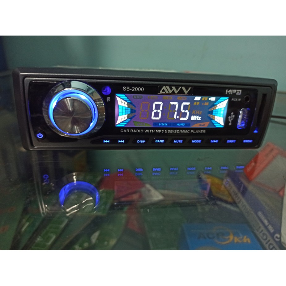 Tape Mobil HEADUNIT AWV MP3 USB RADIO MURAH BAGUS NEW TYPE