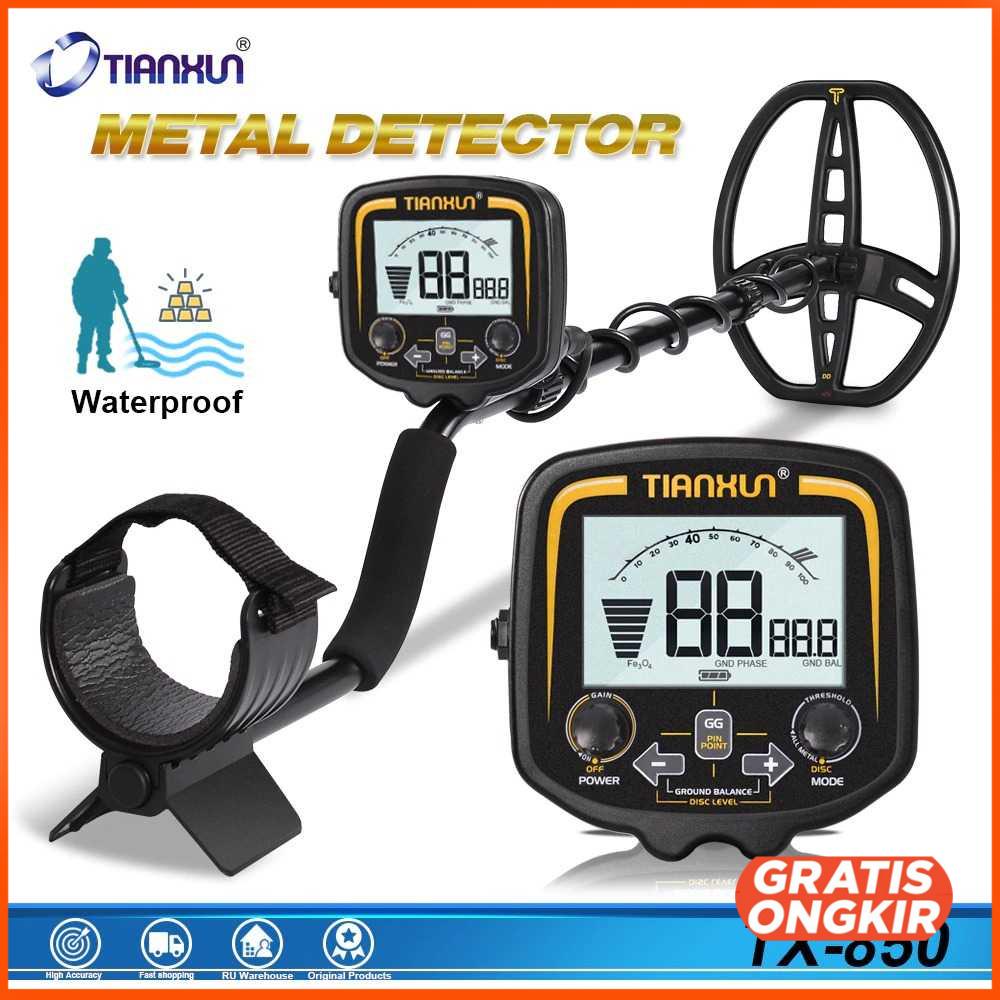 Pendeteksi Logam Metal Gold Silver Detector - TX-850