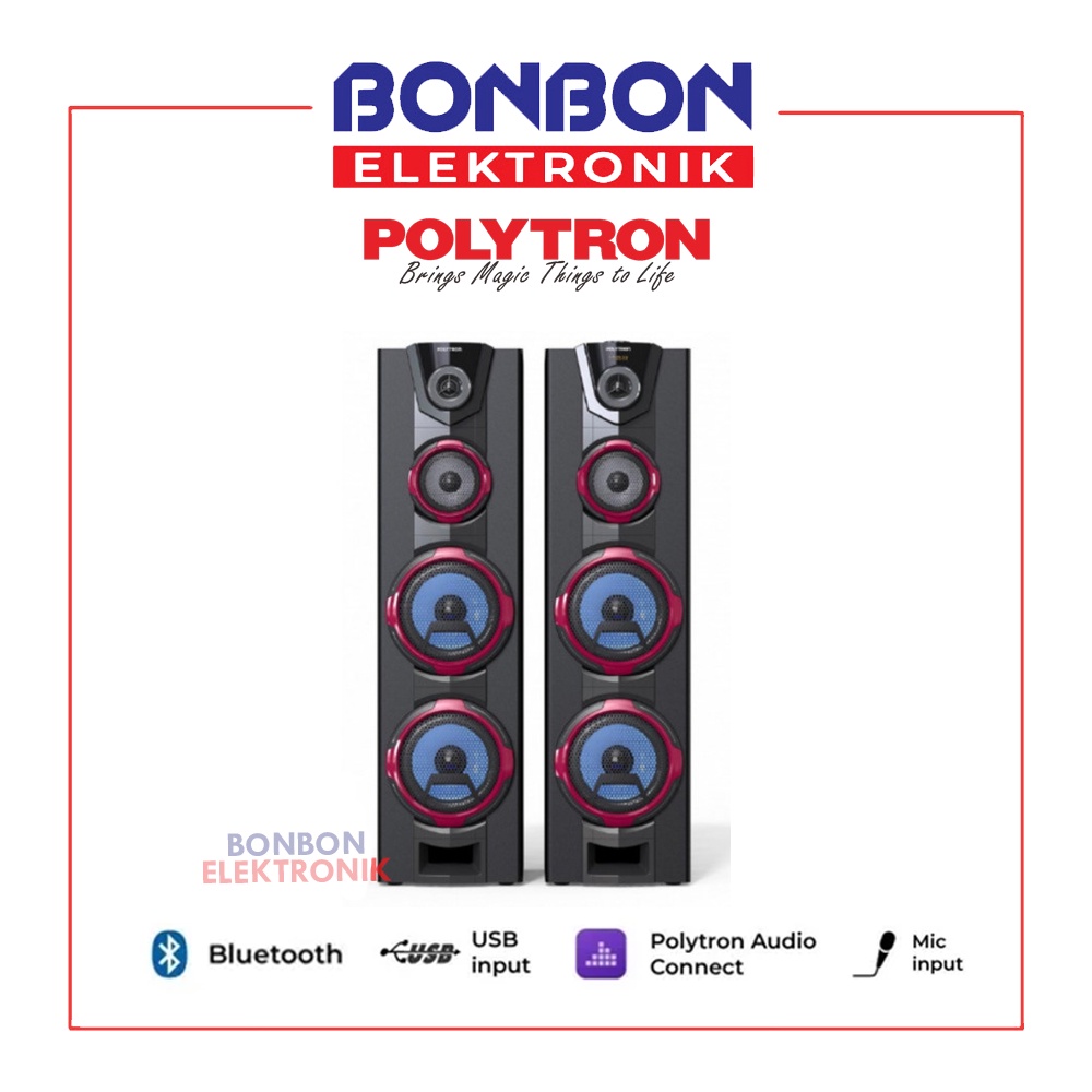 Polytron Active Speaker Bluetooth PAS-8F28 / PAS8F28