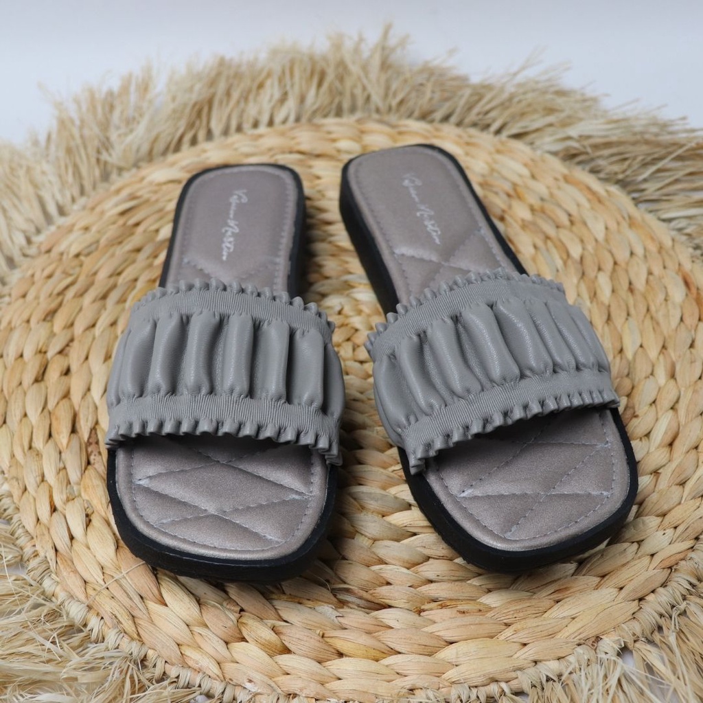 Sandal Wanita flat teplek terbaru sandal fashion