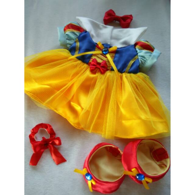 Baju boneka snow white build a bear (BAB)