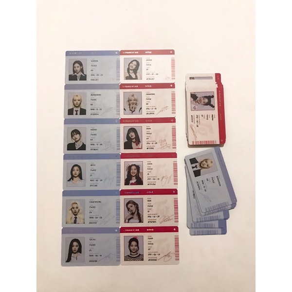 [BACA DESC] TWICE - FORMULA OF LOVE ID CARD
