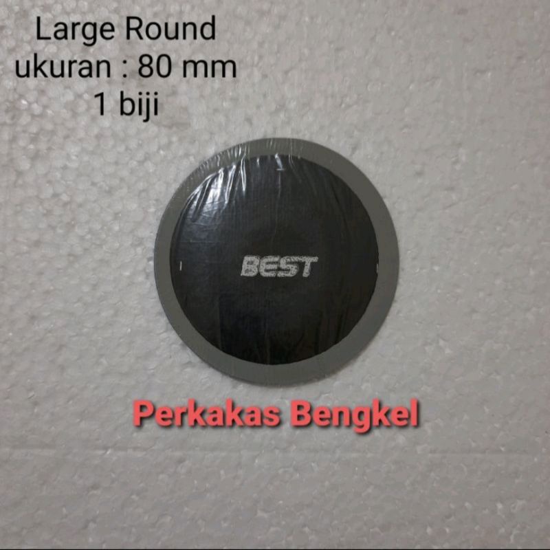 Bestpatch tip top tube patch Large Round 80mm - 1biji