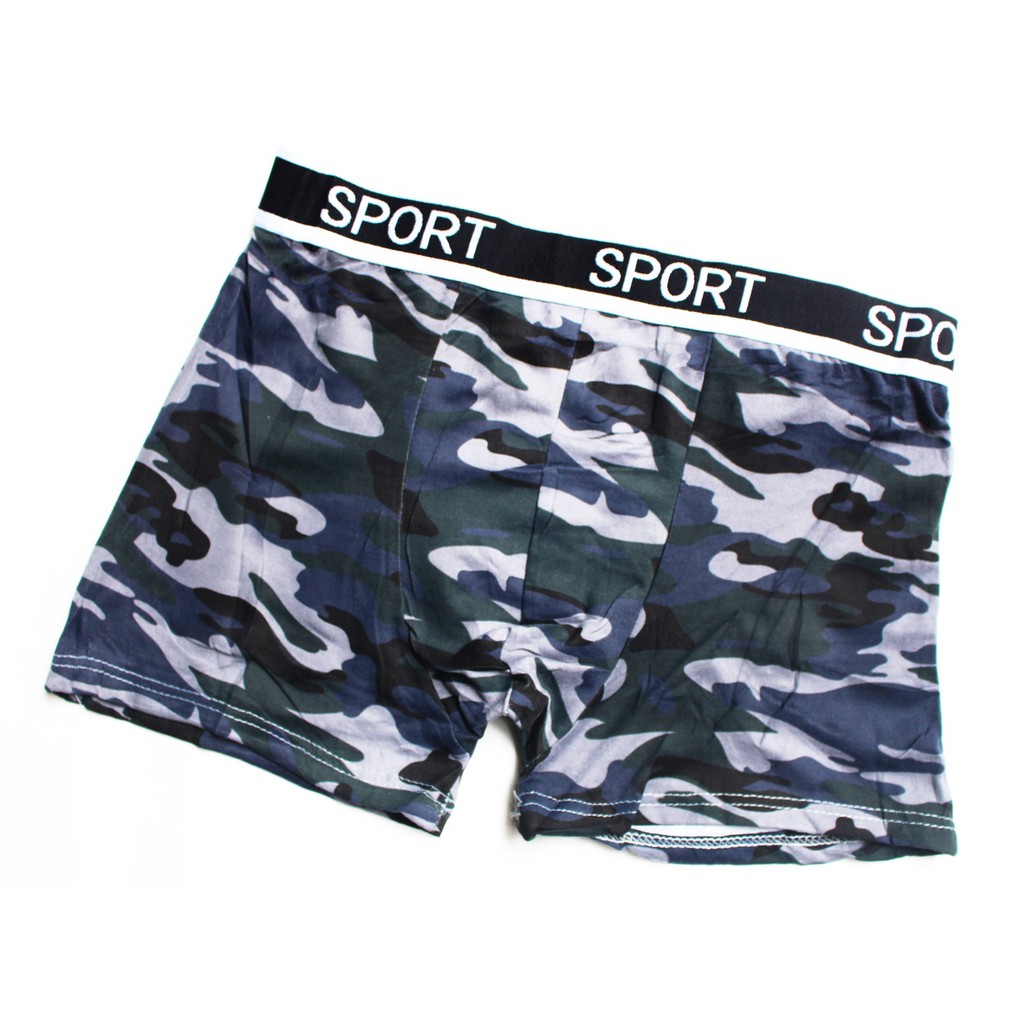 Celana Boxer Pria Loreng Dewasa - Celana dalam Loreng Army Laki laki - CD loreng - kancut laki