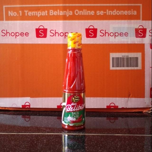 

Dua belibis saos cabe 135ml