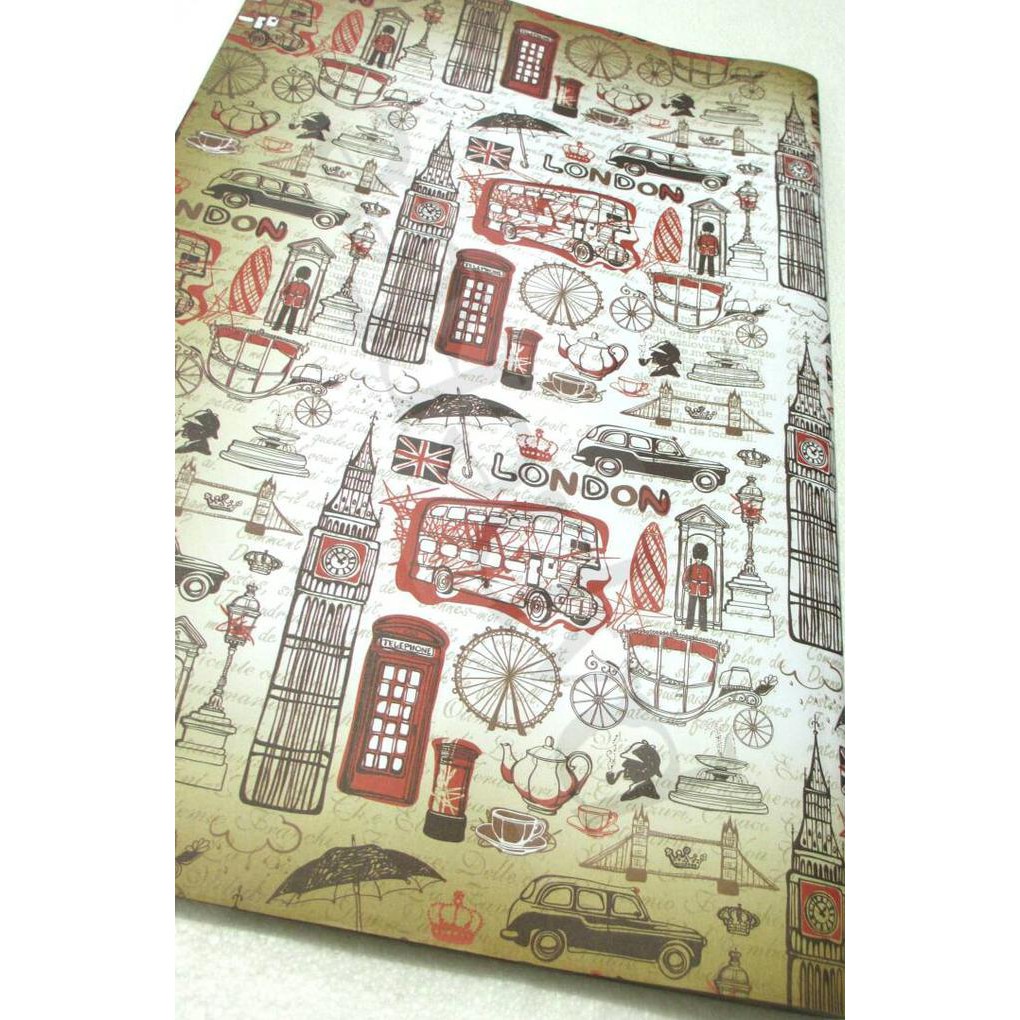 

Kertas Kado London Red Phone.