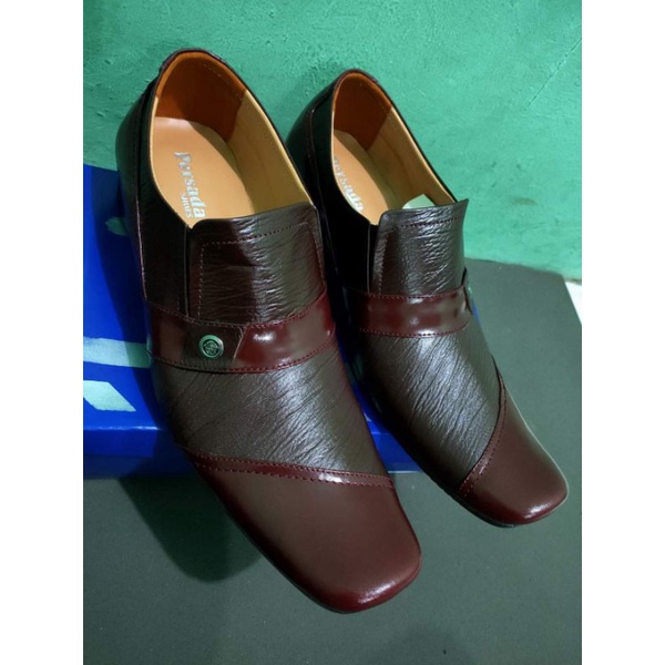 Sepatu Pantofel Kulit Pria Persada 6038 ( Produksi Sendiri )