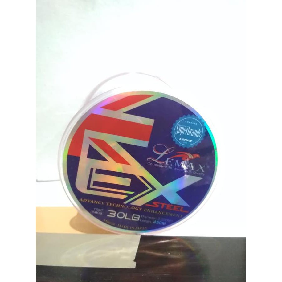 Senar Pancing Lemax Steel Terlaris Ulet Tipis Anti Kusut 30Lb