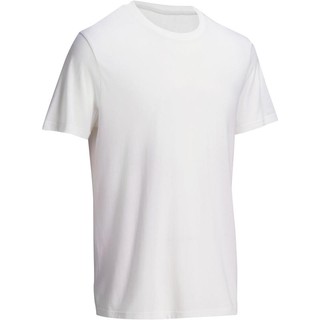 t shirt bianca decathlon