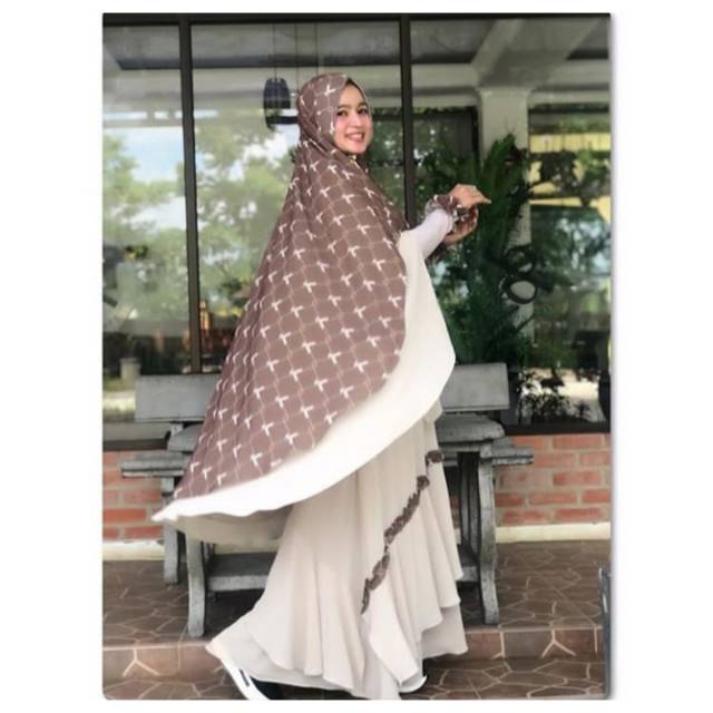 Khimar Only seri Monogram Nuria by Yunia Syar'i