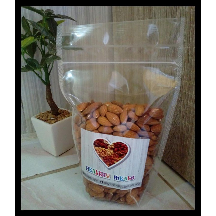 

PROMO! KACANG ALMOND PANGGANG (ROASTED ALMOND) 500 GR TERMURAH