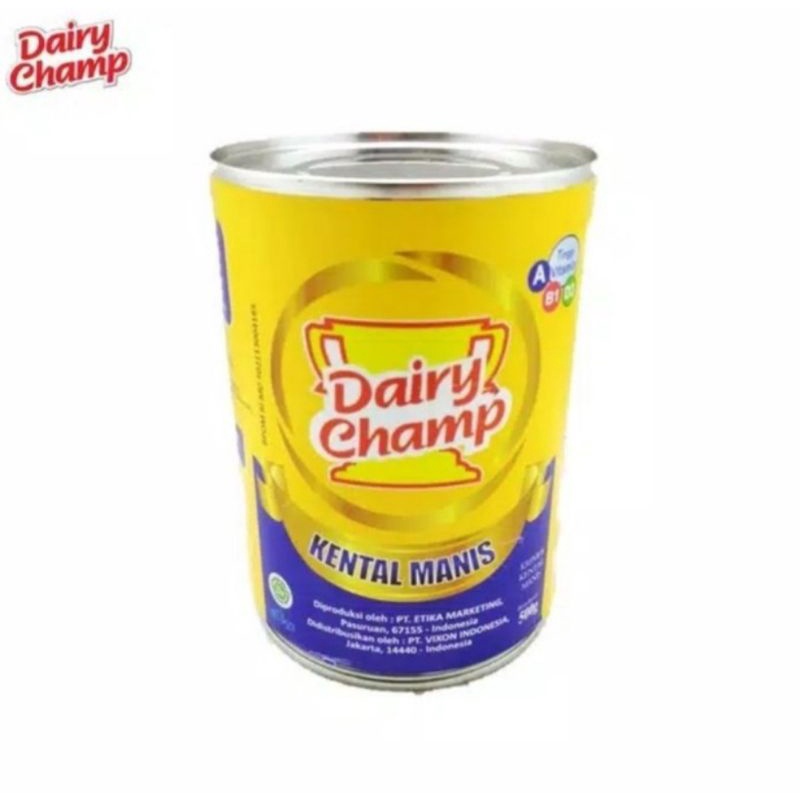 

susu kental dairy champ 480 gr