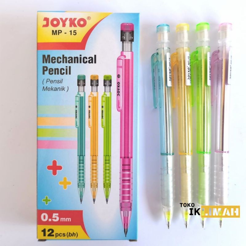

Mechanical Pencil JOYKO MP-15 / Pensil Mekanik Mp15 / 1 Pcs