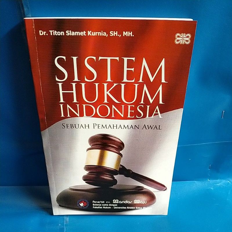 Jual BUKU SISTEM HUKUM INDONESIA SEBUAH PEMAHAMAN AWAL | Shopee Indonesia